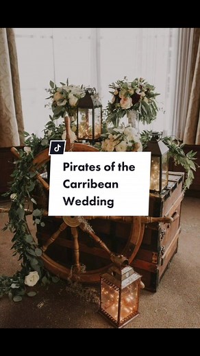 Reply to @fernanda_marro #fyp #foryou #weddinginspo #wedding #bridetobe #weddingtok #inspo #piratesofthecarribean #disneywedding #disney #Pirates