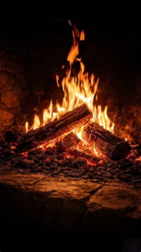 🔥 Cozy Fireplace 4K 🔥 Real Wood Burning Fire | Crackling Sounds for Relax, Sleep & Study