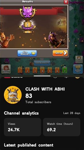 HOW TO SOLVE CWL BONUS GLITCH🔥😉 #shorts #coc #cwl #glitch #viral