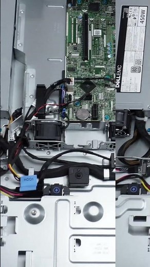 Dell PowerEdge R250 | Network Card Install | #dell #tech #satisfying #tutorial #server #networking