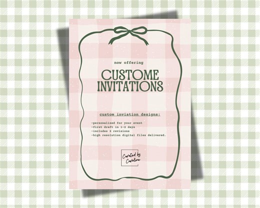 Custom Party Invitation | Personalized Digital Designs | Party Templates | 5x7 Printable - Etsy