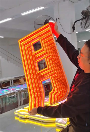 Absolutely stunning luminous signboard.#signmaking #design #desig #ledlight