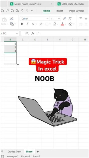 OMG😱Magic Tricks in Excel #exceltutorial #excel #exceltricks