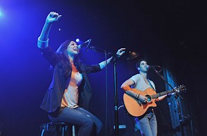 Darren Criss & Naya Rivera - "Valerie" - Irving Plaza - NYC
