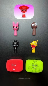 218K views · 1.6K reactions | GUESS which Sprunki character will come out of the cubes | Color Palette | Facebook