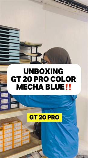 Mari kita unboxing GT 20 Pro 5G | Tas Tech