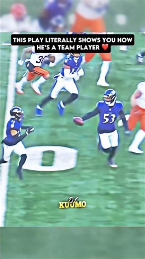 Most Selfless Player in the NFL…❤️🥹 #shorts #nfl