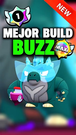 La MEJOR Build de BUZZ para DESTROZAR en Brawl Stars💪🏽 #brawlstars #buzzbrawlstars #mejorbuildbuzz