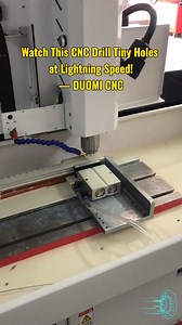 1K views · 30 shares | Unbelievable CNC Speed — Drilling Tiny Holes with Micron Accuracy #microholedrilling #fypシ #stainlesssteeldrill #cncdrillbit #smallholedrilling #cncdrillingmachine #cncdrillingmachines #duomi #cncdrilling #cncmachine | 卢旭东 | Facebook