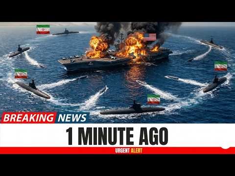 16 Iranian Ghadir Subs Surrounded a U.S. Carrier in Hormuz — The U.S. Navy Never Saw It Coming!