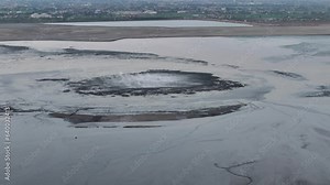 The center of the Sidoarjo hot mudflow or Lapindo mudflow is the result of a mud volcano eruption in Porong sub-district, Sidoarjo, East Java, Indonesia which erupted since May 2006.