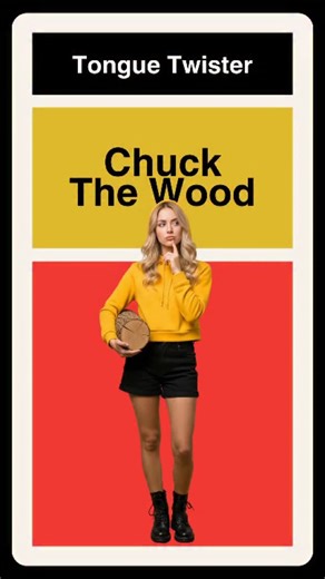 WordCraft Academy | IELTS | Spoken English on Instagram: "How much wood would a woodchuck chuck if a woodchuck could chuck wood? 🪵😆 Tongue twister to improve your pronunciation!"