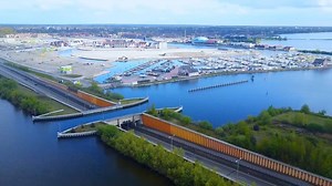 8.8K views · 119 reactions | The Amazing Veluwemeer Aqueduct Water Bridge, #Netherlands | Dutch Gazette | Facebook
