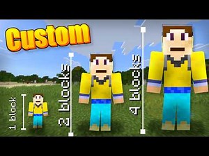 Custom Player SIZE Addon!! Change player model size easily!