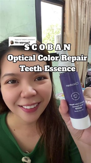 FDA Approved Scoban Optical Color Repair for Teeth