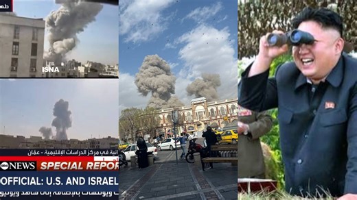 伊朗德黑兰挨轰炸冒烟的场面小合集，美军屯兵三个月 终于有了一番动作（这下和姜棍成对照组嘞）