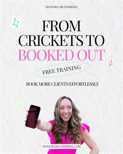 If your marketing isn’t converting it’s not your fault. Most entrepreneurs never learned how to clearly communicate their value or create offers that make people say “I need this.” In this free live training, you’ll learn how to: 1. Clarify your message so your audience instantly gets what you do. 2. Create a “no-brainer” offer that clients are excited to buy. 3. Build a marketing strategy that books you out! You’ll leave with a crystal-clear brand message, a refined offer, and a plan to attract