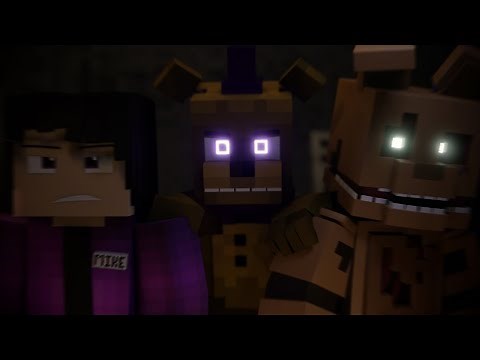 "Outside your Window" | Minecraft Fnaf Animated Music Video | Song by @APAngryPiggy
