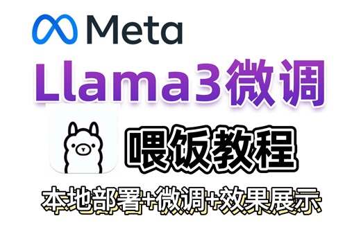 【还不会微调Llama3？】这绝对是B站最全的llama3教程！迪哥手把手带你Llama3微调-量化-部署-应用一条龙！草履虫都能打造自己的专属大模型！