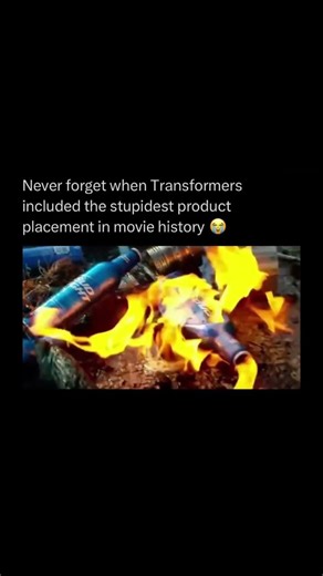 Never forget when Transformers included the stupidest product placement in movie history