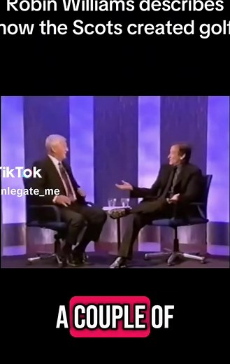 Robin Williams on the Origins of Golf in Scotland