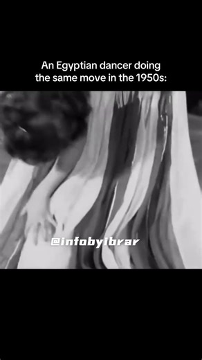 Ancient Egyptian Dance (3200 Years Ago) vs Egyptian Dancer in 1950