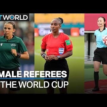 Who are the female referees of the World Cup?