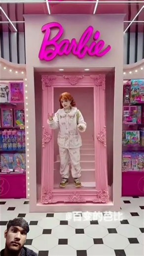 Barbin🔥 beautiful Girl Dancing Like a Doll 🪆🥰 | Who is Behind Me Dancing Like Doll 🎎🥵 Kawaii Cosplay