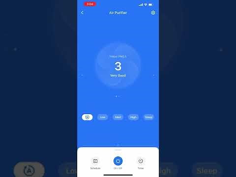 VeSync App and Levoit Core 300S Smart Air Purifier