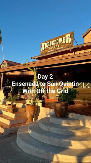 Day 2 of an epic UTV adventure with Off The Grid Expeditions is absolutely breathtaking! We explored Ensenada Horse Power Ranch and rode through stunning mountains and along the picturesque coast. The highlight? Indulging in a delicious dinner at the charming Old Mill Hotel in San Quintin. 🌟🏞️ #OfftheGridExpeditions #utvguide #UTVAdventures #adventuretravel #bajapirates #baja #OldMillHotel | Off the GRID Expeditions