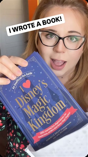 Danielle Kelly on Instagram: "I’ve been keeping a secret from some of you!! 🫢 I wrote a book! Officially releasing May 13, but is available for pre-order now! Check it out where ever you get your books, or you can check the link in my link tree! I told “the clock app” family a few months ago. But now the cat is officially out of the bag and everyone now knows. I’m so excited and beyond thrilled to officially call myself an “author”. 🥹😭 #disney #suprise #books #booksofinstagram #disneybook #th
