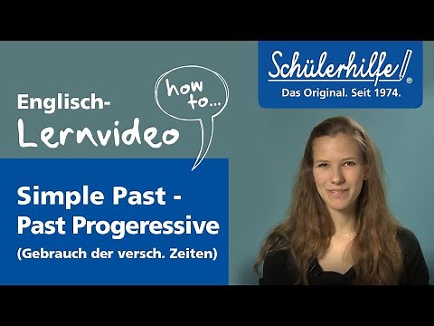 Simple Past & Past Progressive – Comparison of the tenses 🎓 Student Help English Learning Video