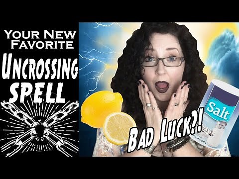 Lemon and Salt UNCROSSING SPELL, Easy for Beginners, Simple Ingredients