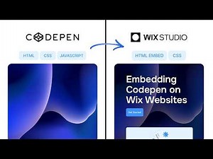 Embedding Codepen Effects in Wix