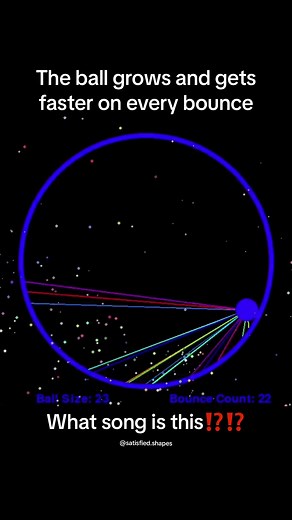 Ball Growth and Speed Bounce | Satisfying Video