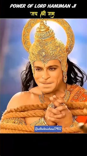 The Unstoppable Power of Lord Hanuman 🔥 #jayhanuman