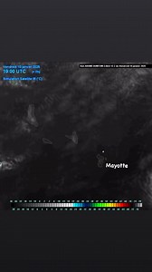 🌀 Simulation satellite du modèle AROME de Météo France concernant Mayotte… à suivre | Reunionbysat