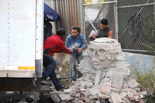 Shop owner makes off with Banksy sphinx