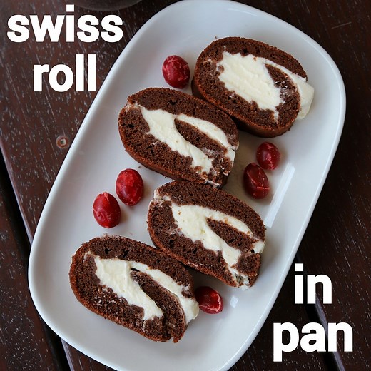 chocolate swiss roll recipe: bit.ly/2S4QHBD christmas plum cake: bit.ly/2EF3Z1F | Hebbar's Kitchen