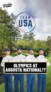 We were robbed of an Olympic event unlike any other 😭🥇 What’s the best golf course to play Olympic golf at? #golf #golfcourse #golftrip #olympics #paris #augustanational #themasters | Birdie Houses