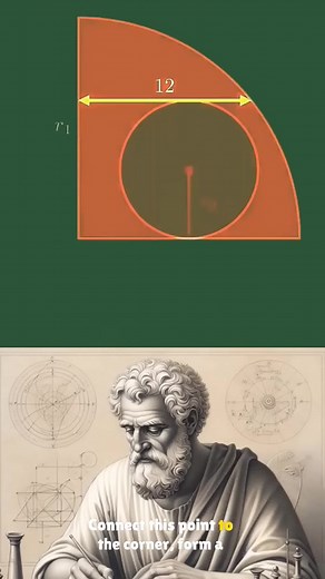 27K views · 444 reactions | find the Shaded Area#geometrymagic #mathstricks #mathsisfun #visualmath #reelswithmat | Archimedes Mathatician | Facebook