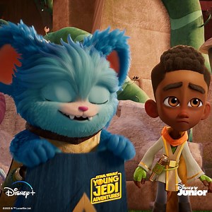 Every Young Jedi needs a friend like Nubs. 💙 New episodes of Star Wars: Young Jedi Adventures are available now on Disney and Disney Junior. | Star Wars