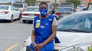 Grocery store hires homeless woman who slept in their parking lot