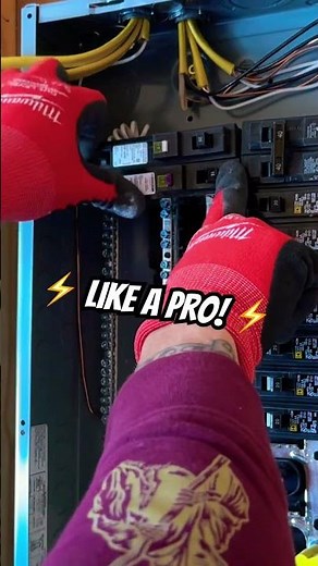 ⚡️ How the Pros Do it! Electrical Wiring Tutorial #moveoutlet #electrical #electrican #diy
