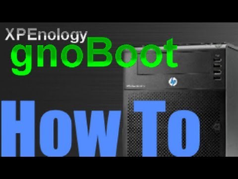 Install XPEnology Synology DSM 5 0 on the HP N54L Without ESXi