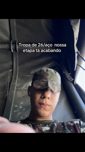 Tropa de 26/aço nossa etapa tá acabando