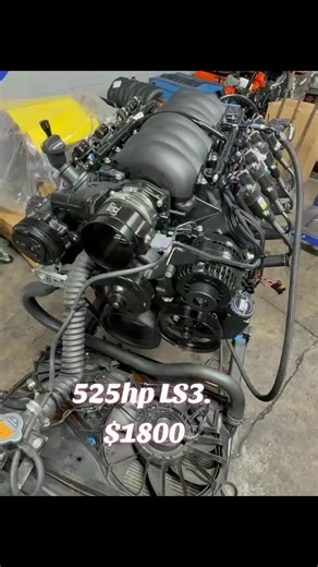 Power Drive Engines | 🔥 LS3 • 525 HP 🔥 Used 6.2L LS3 V8 — pure muscle. Tested. Ready. Available now. 💬 DM to lock it in. #LS3 #525HP #LSEngine #V8Power... | Instagram