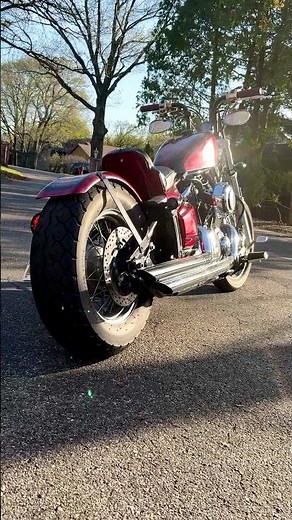 Custom 2004 Yamaha V Star Bobber #motorcycle #bobber