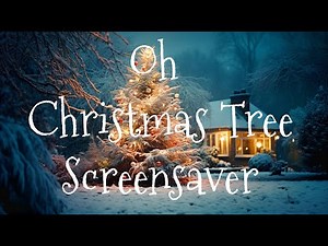 Oh Christmas Tree Screensaver for Laptop & PC