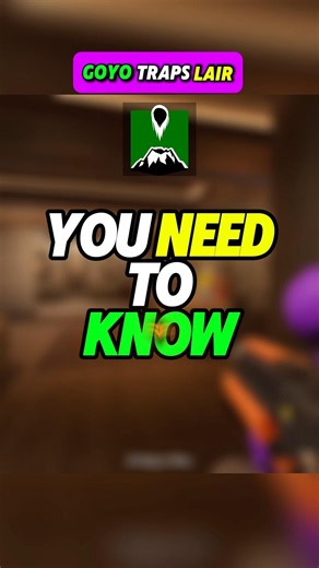 Best Goyo Trap Spots Lair Office R6! #rainbowsix #siege #r6 #clips #shorts #gaming #r6siege #rainbow